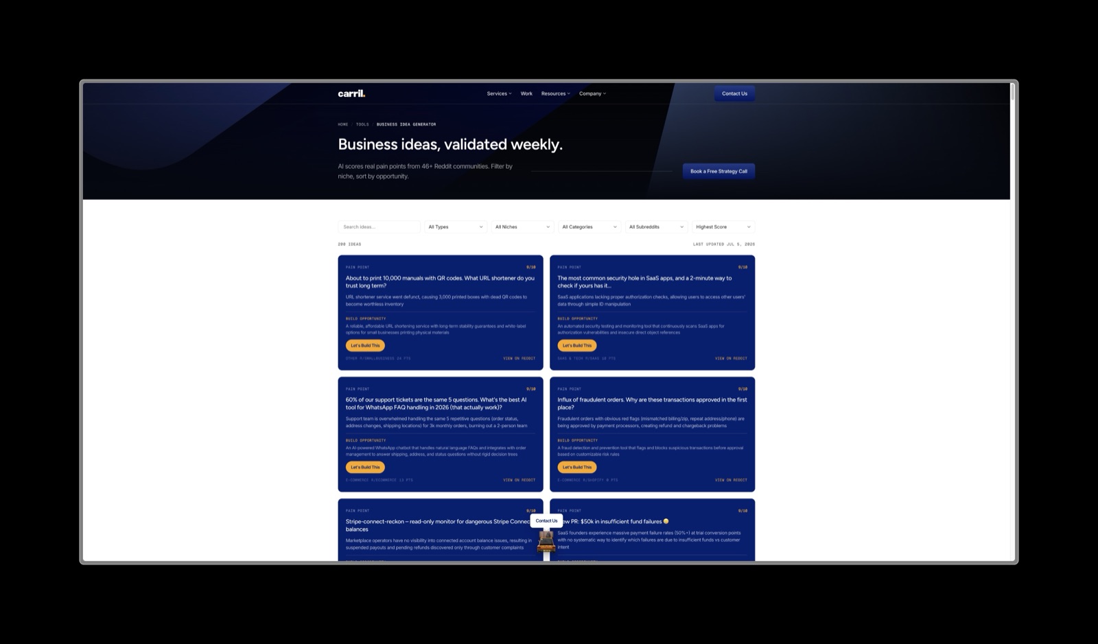 Business Idea Generator