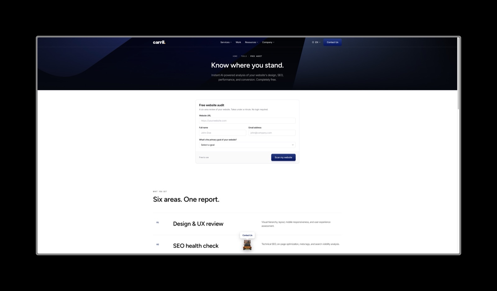 Free Website Audit