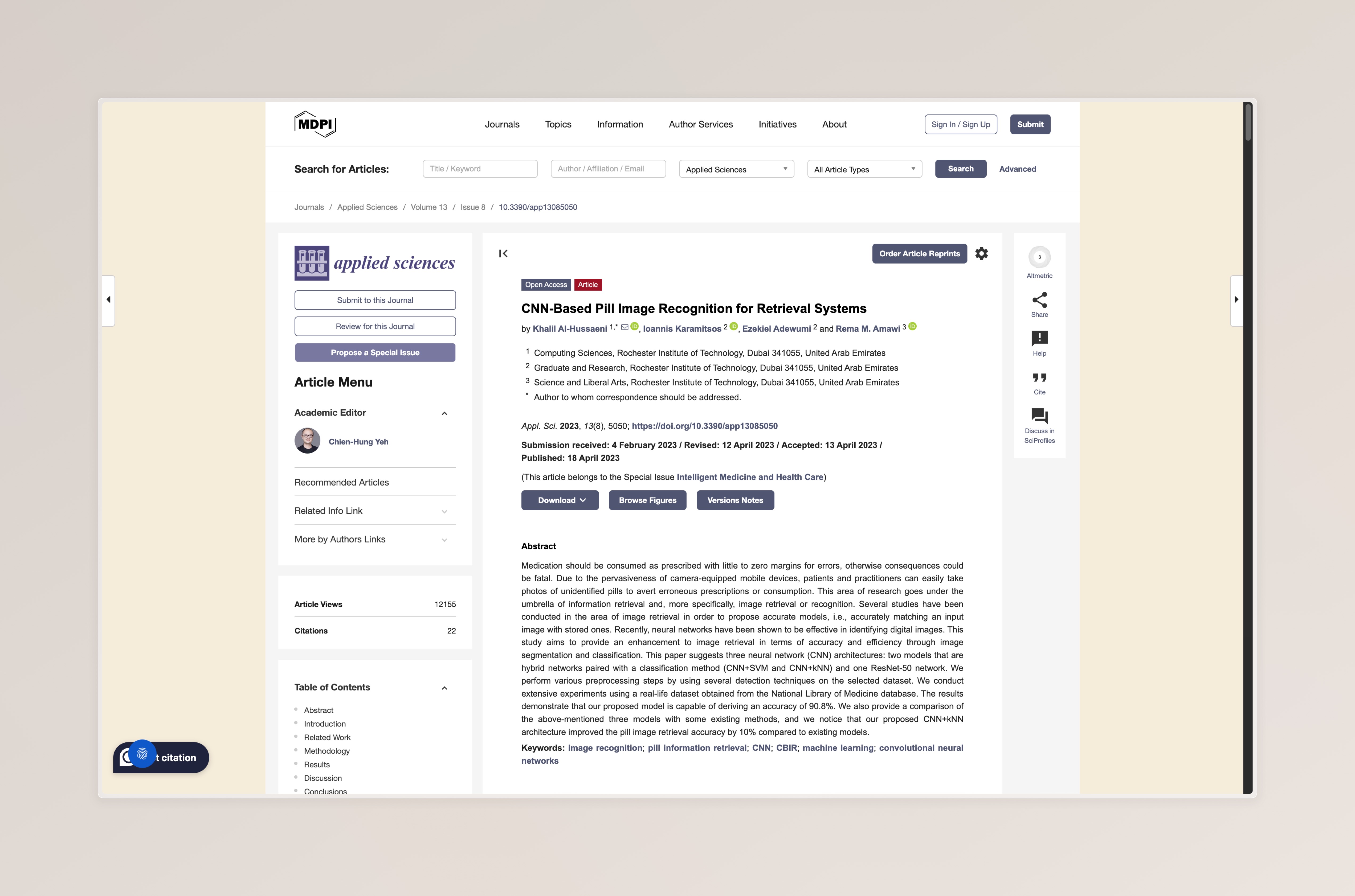 CNN-Based Pill Recognition